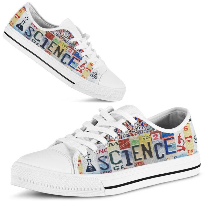 SCIENCE license plates LOW TOP@ proudteaching SCIENCE65@low-top" 118653