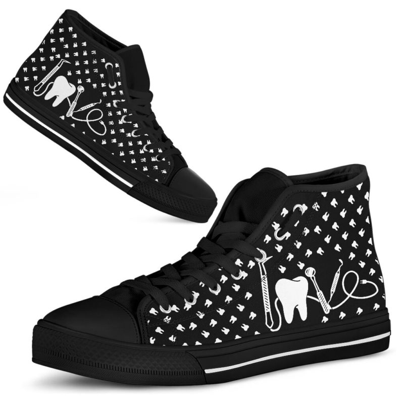 Dentist High Top Shoes@ rockinbee dentist high 1610@high-top 228779