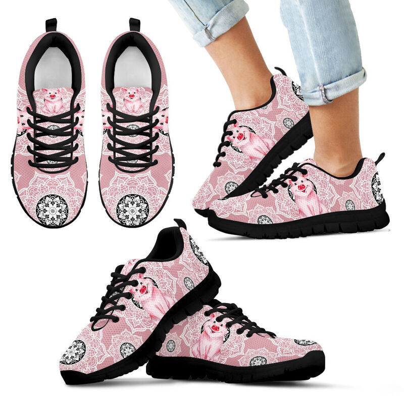 Pig-Mandala-With-Pink-Color-Sneaker-TL_1_20200622_203911_bulyvnztk Pig Mandala With Pink Color Sneaker - TL 392551