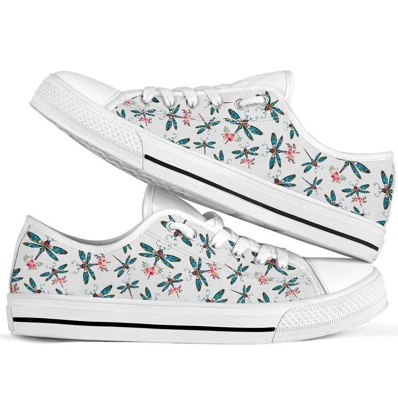 Dragonfly-flower-draw-vintage-low-top-LQT_2_20200621_132754_imryavqlt Dragonfly flower draw vintage low top - LQT 372158