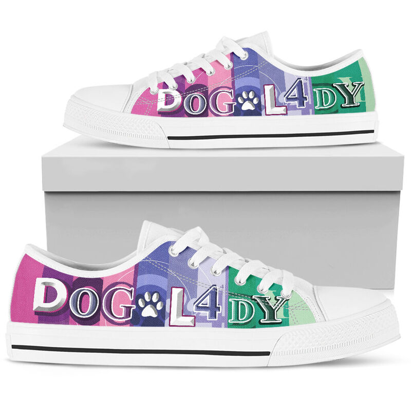 dog lady colorfull low top LQT 371802