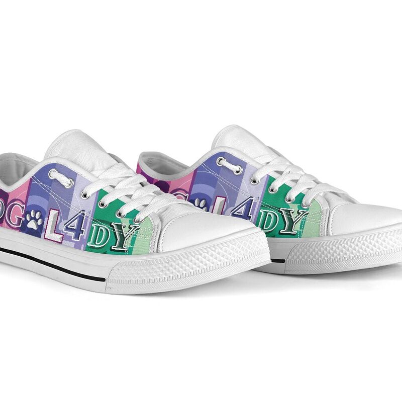 dog lady colorfull low top LQT 371801