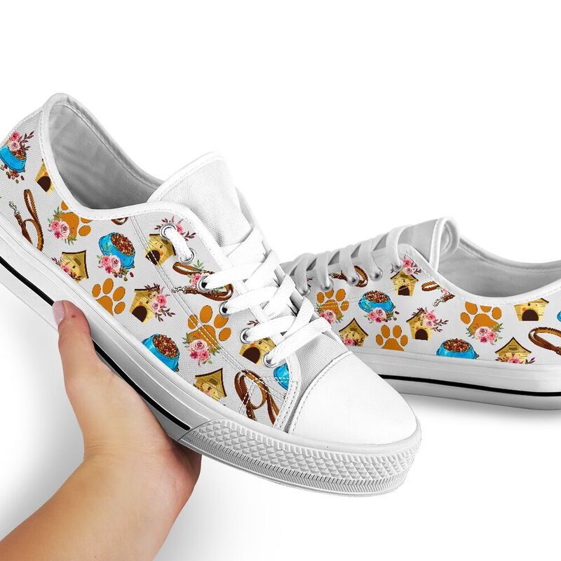 Dog-flower-draw-vintage-low-top-LQT_3_20200621_121449_quetkdzfn Dog flower draw vintage low top - LQT 370584