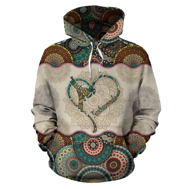 Taekwondo-Vintage-Mandala-Full-Hoodie_2_20200620_162221_qrliugaon Taekwondo - Vintage Mandala Full Hoodie 354377