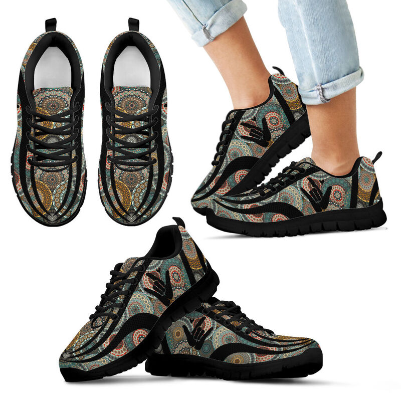 Vintage mandala@ silveryprint th01sho1asl5446@sneakers 336652