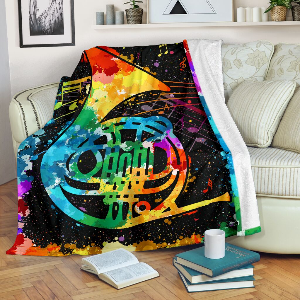 horn-watercolor-Blanket_Horn-Watercolor-Blanket-Fleece-Blanket-Personalized-Gifts-Custom-Blanket_0_20200723 horn watercolor Blanket@_springlifepro_horn768986@premium-blanket Horn Watercolor Blanket Fleece Blanket, Personalized Gifts, Custom Blanket 603716