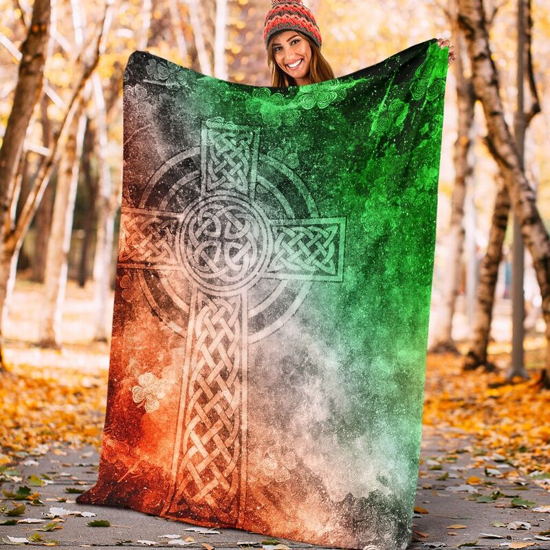 IRISH-Cross-Celtic-Art-Corlor-Blanket_Irish-Cross-Celtic-Art-Corlor-Blanket-Fleece-Blanket-Personalized-Gifts-Custom-Blanket_4_20200723 IRISH - Cross Celtic Art Corlor Blanket@_springlifepro_fgfhfghjks@premium-blanket Irish - Cross Celtic Art Corlor Blanket Fleece Blanket, Personalized Gifts, Custom Blanket 602906