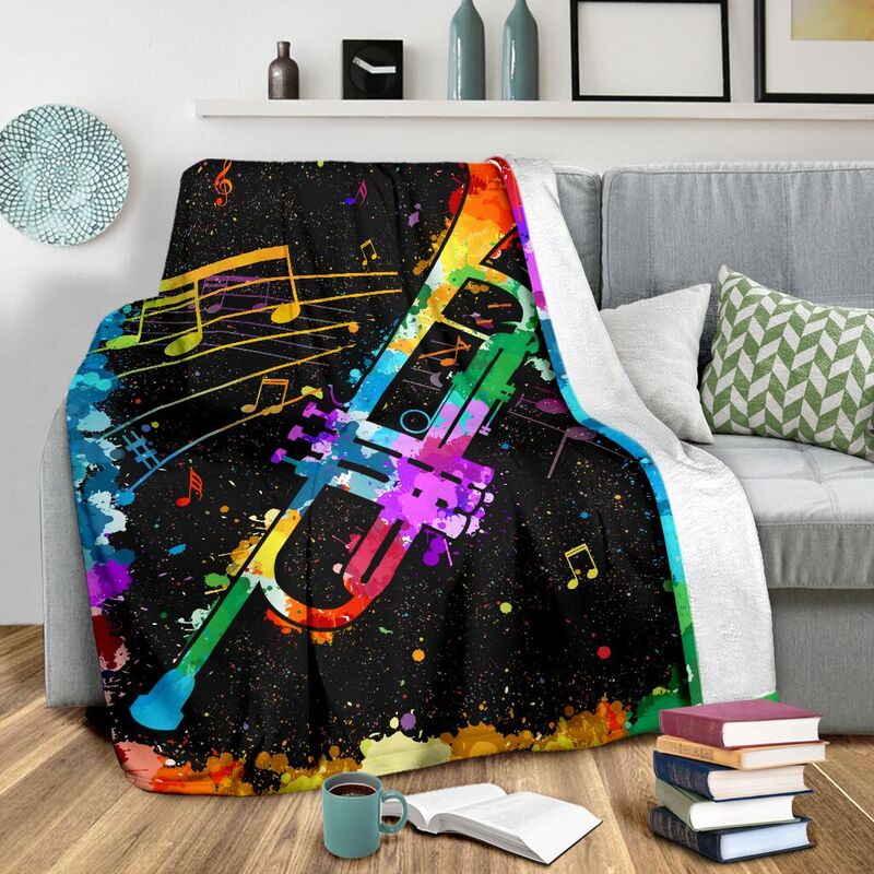 Trumpet-watercolor-Blanket_Trumpet-Watercolor-Blanket-Fleece-Blanket-Personalized-Gifts-Custom-Blanket_3_20200723 Trumpet watercolor Blanket@_springlifepro_Truv123v23@premium-blanket Trumpet Watercolor Blanket Fleece Blanket, Personalized Gifts, Custom Blanket 602411