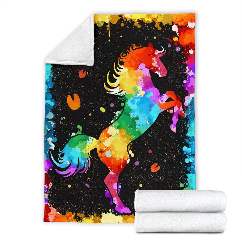 horse-watercolor-Blanket_Horse-Watercolor-Blanket-Fleece-Blanket-Personalized-Gifts-Custom-Blanket_7_20200721 horse watercolor Blanket@_animallovepro_horsev45v65236@premium-blanket Horse Watercolor Blanket Fleece Blanket, Personalized Gifts, Custom Blanket 595196