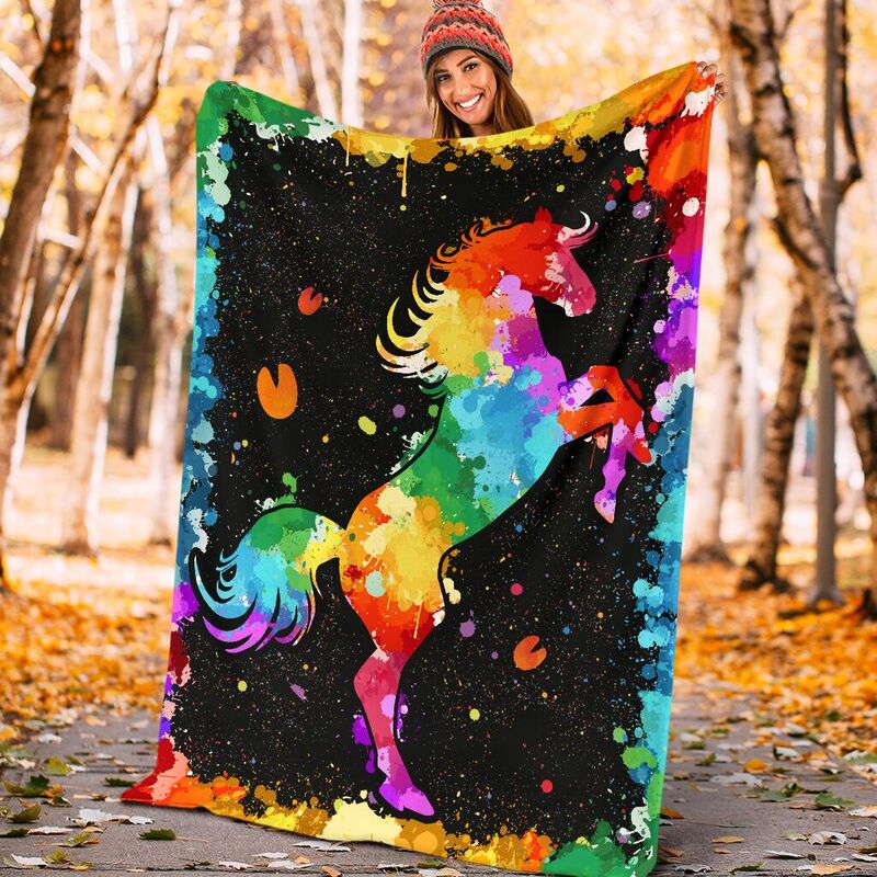 horse-watercolor-Blanket_Horse-Watercolor-Blanket-Fleece-Blanket-Personalized-Gifts-Custom-Blanket_4_20200721 horse watercolor Blanket@_animallovepro_horsev45v65236@premium-blanket Horse Watercolor Blanket Fleece Blanket, Personalized Gifts, Custom Blanket 595193