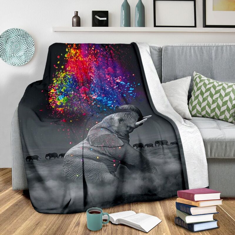 Elephant-Colorful-Blanket-SKY_Elephant-Colorful-Blanket-Sky-Fleece-Blanket-Personalized-Gifts-Custom-Blanket_3_20200721 Elephant Colorful Blanket SKY@_animallovepro_eleco3094d@premium-blanket Elephant Colorful Blanket Sky Fleece Blanket, Personalized Gifts, Custom Blanket 591994