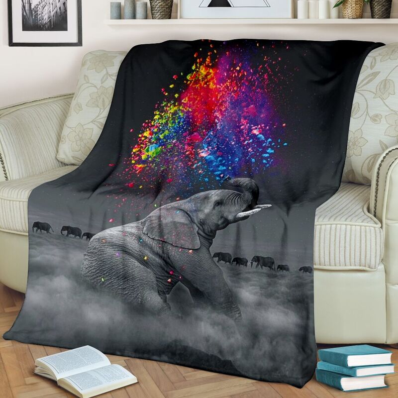 Elephant-Colorful-Blanket-SKY_Elephant-Colorful-Blanket-Sky-Fleece-Blanket-Personalized-Gifts-Custom-Blanket_2_20200721 Elephant Colorful Blanket SKY@_animallovepro_eleco3094d@premium-blanket Elephant Colorful Blanket Sky Fleece Blanket, Personalized Gifts, Custom Blanket 591993