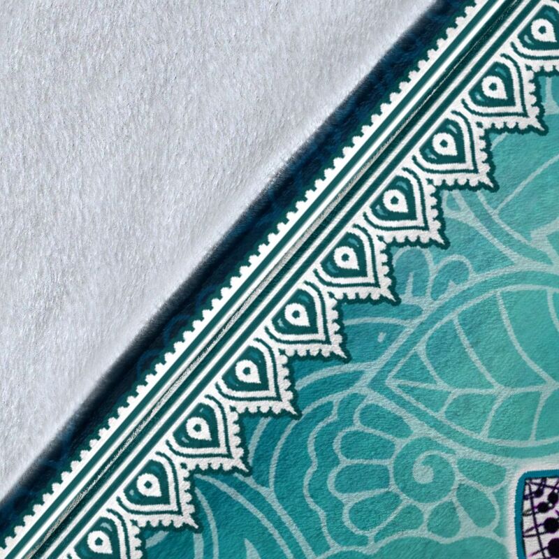 Owl Mandala Art Color Blanket@_animallovepro_fhkj@premium-blanket Owl Mandala Art Color Blanket Fleece Blanket, Personalized Gifts, Custom Blanket 591506