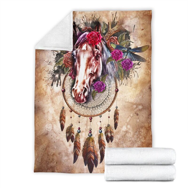 Horse-Flower-Art-Vintage-Blanket_Horse-Flower-Art-Vintage-Blanket-Fleece-Blanket-Personalized-Gifts-Custom-Blanket_7_20200721 Horse Flower Art Vintage Blanket@_proudteaching_sfsdfg@premium-blanket Horse Flower Art Vintage Blanket Fleece Blanket, Personalized Gifts, Custom Blanket 588487