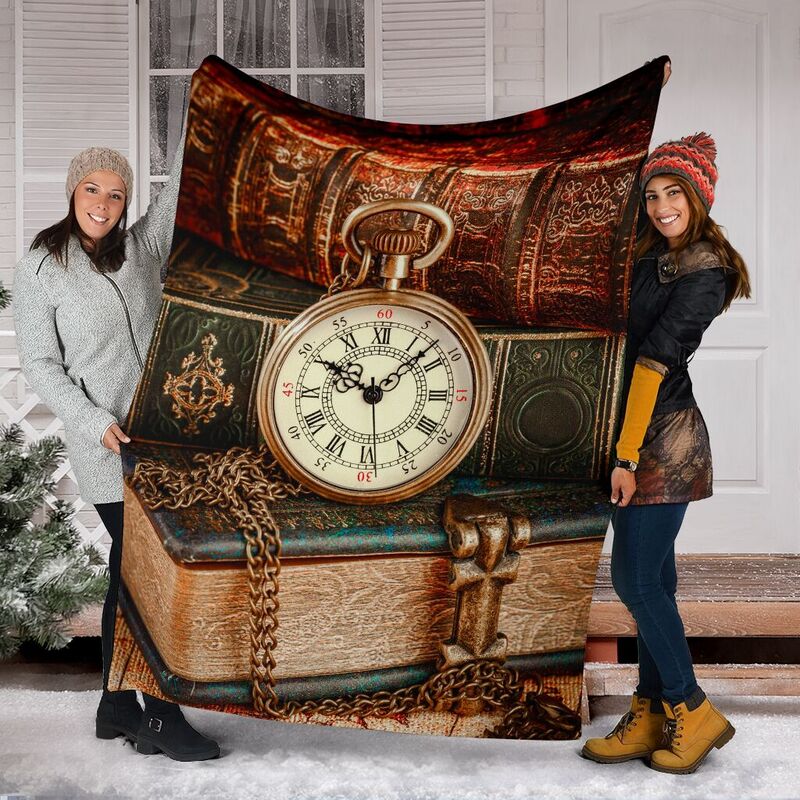 BOOK-CLOCK-VINTAGE-PRE-BLANKET_Book-Clock-Vintage-Pre-Blanket-Fleece-Blanket-Personalized-Gifts-Custom-Blanket_6_20200721 BOOK CLOCK VINTAGE PRE BLANKET@_proudteaching_BOO2b323@premium-blanket Book Clock Vintage Pre Blanket Fleece Blanket, Personalized Gifts, Custom Blanket 587767