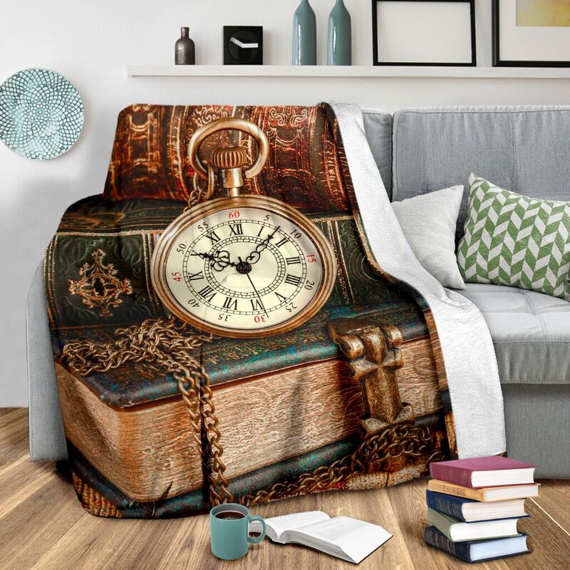 BOOK-CLOCK-VINTAGE-PRE-BLANKET_Book-Clock-Vintage-Pre-Blanket-Fleece-Blanket-Personalized-Gifts-Custom-Blanket_3_20200721 BOOK CLOCK VINTAGE PRE BLANKET@_proudteaching_BOO2b323@premium-blanket Book Clock Vintage Pre Blanket Fleece Blanket, Personalized Gifts, Custom Blanket 587764