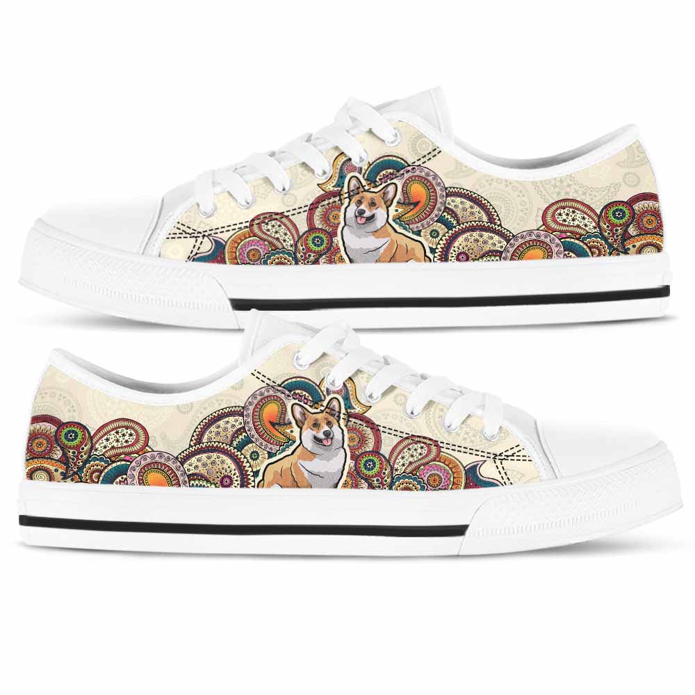 LTS-W-Dog-MandalaBot1-Corgi-19_Mens-Womens-Corgi-Shoes-Corgi-Dog-Shoes-for-Men-Women-Mandala-Low-Top-Shoes-for-Dog-Lovers-Dog-Mom-Dog-Dad-Custom-Shoes-_3_20200805 LTS-W-Dog-MandalaBot1-Corgi-19@ Low Top Mandala Bot Dog Corgi 19 Mens Womens Corgi Shoes. Corgi Dog Shoes for Men Women. Mandala Low Top Shoes for Dog Lovers. Dog Mom Dog Dad Custom Shoes. 629247