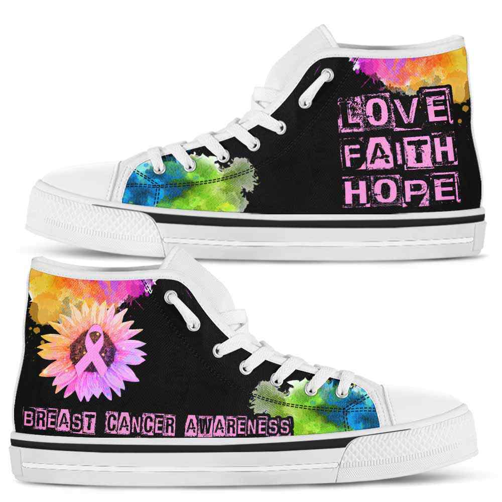 HTS-U-Awareness-LoveFaithHopeWatercolor-Breast_Cancer-9_Breast-Cancer-Awareness-Ribbon-Watercolor-High-Top-Shoes-Faith-Hope-Love-Fighter-Survivor-Gift-_3_20200817 HTS-U-Awareness-LoveFaithHopeWatercolor-Breast_Cancer-9@ Love Faith Hope Watercolor Breast Cancer 9-Breast Cancer Awareness Ribbon Watercolor High Top Shoes. Faith Hope Love Fighter Survivor Gift.