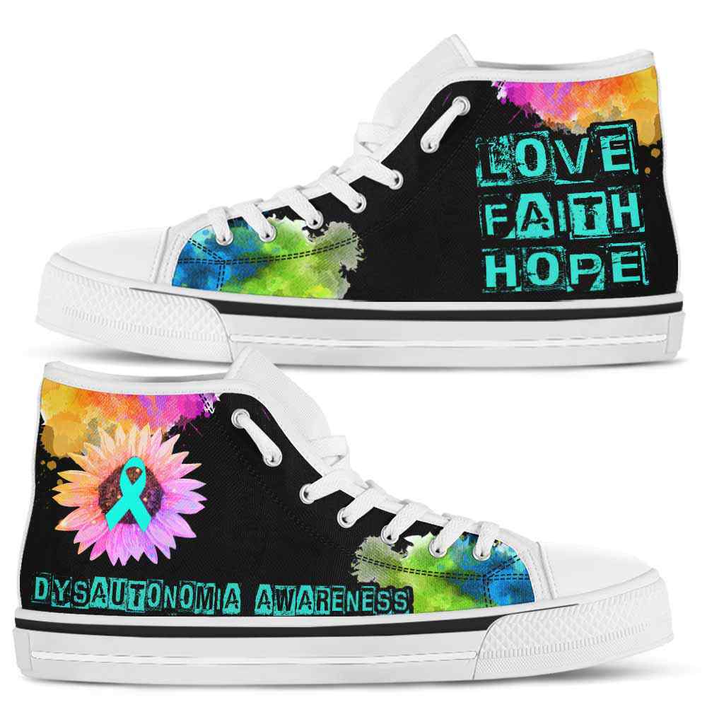 HTS-U-Awareness-LoveFaithHopeWatercolor-Dysautonomia-19_Dysautonomia-Awareness-Ribbon-Watercolor-High-Top-Shoes-Faith-Hope-Love-Fighter-Survivor-Gift-_3_20200817 HTS-U-Awareness-LoveFaithHopeWatercolor-Dysautonomia-19@ Love Faith Hope Watercolor Dysautonomia 19-Dysautonomia Awareness Ribbon Watercolor High Top Shoes. Faith Hope Love Fighter Survivor Gift.
