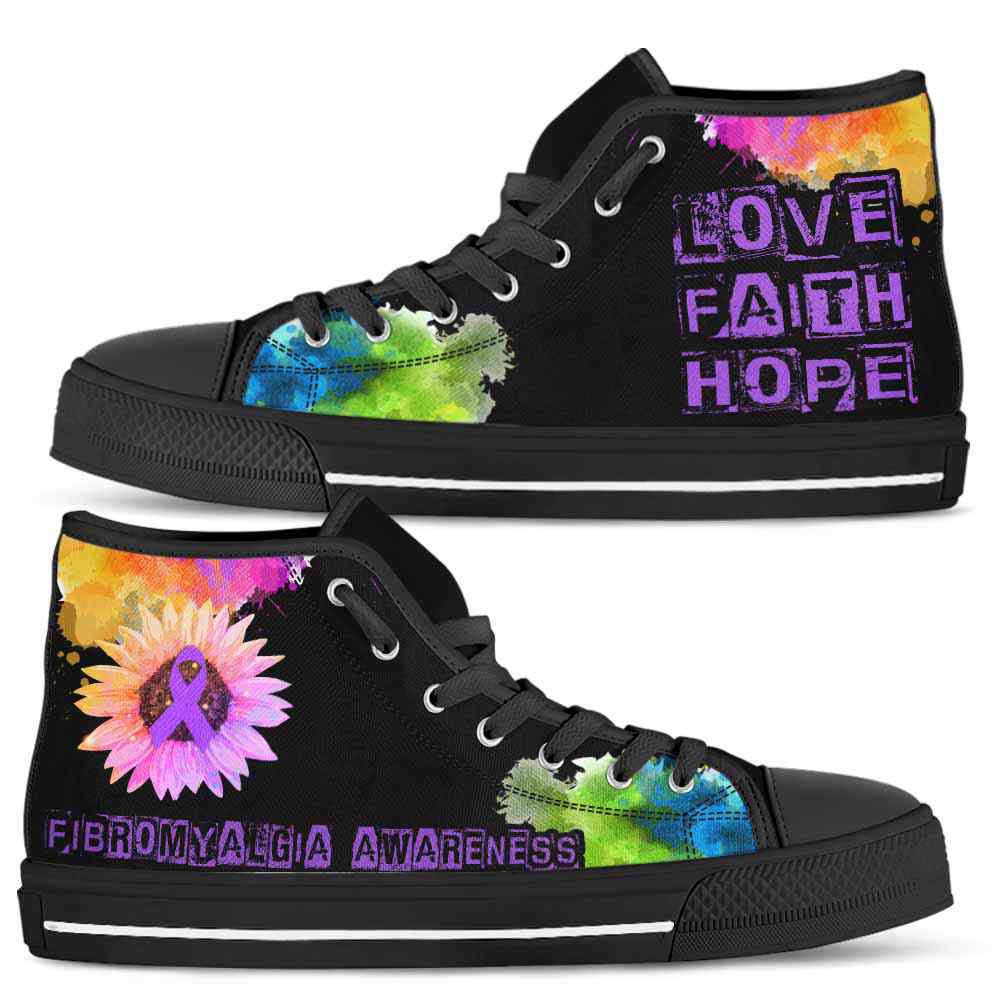 HTS-U-Awareness-LoveFaithHopeWatercolor-Fibromyalgia-23_Fibromyalgia-Awareness-Ribbon-Watercolor-High-Top-Shoes-Faith-Hope-Love-Fighter-Survivor-Gift-_2_20200817 HTS-U-Awareness-LoveFaithHopeWatercolor-Fibromyalgia-23@ Love Faith Hope Watercolor Fibromyalgia 23-Fibromyalgia Awareness Ribbon Watercolor High Top Shoes. Faith Hope Love Fighter Survivor Gift.