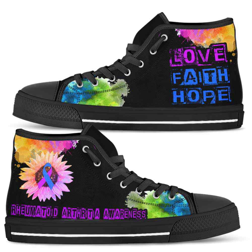 HTS-U-Awareness-LoveFaithHopeWatercolor-Rheumatoid_Arthritia-36_Rheumatoid-Arthritia-Awareness-Ribbon-Watercolor-High-Top-Shoes-Faith-Hope-Love-Fighter-Survivor-Gift-_2_20200817 HTS-U-Awareness-LoveFaithHopeWatercolor-Rheumatoid_Arthritia-36@ Love Faith Hope Watercolor Rheumatoid Arthritia 36-Rheumatoid Arthritia Awareness Ribbon Watercolor High Top Shoes. Faith Hope Love Fighter Survivor Gift.
