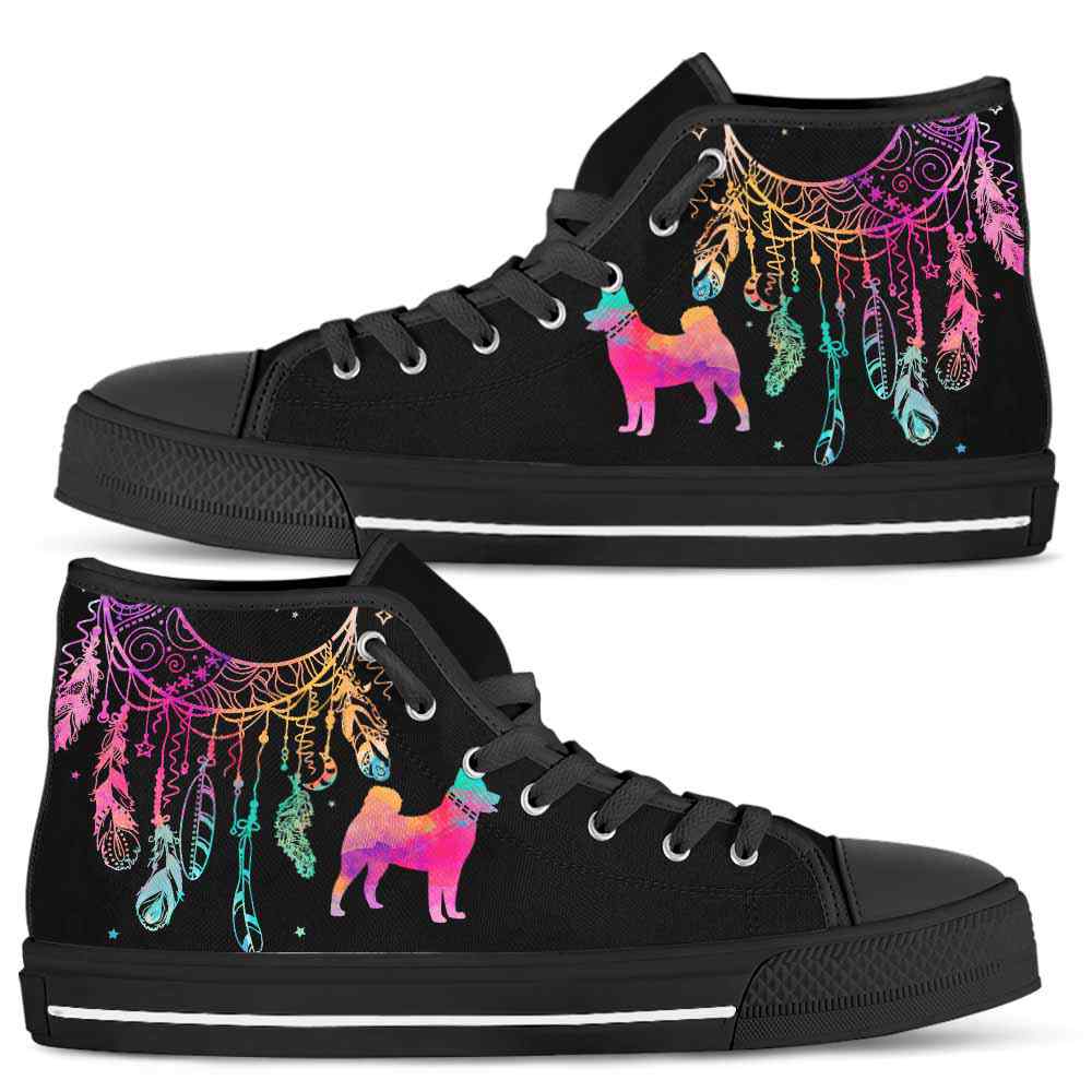 HTS-W-Dog-ColorfulDreamcatcher-Shiba_inu-22_Shiba-Inu-Dog-Lovers-High-Top-Shoes-Gift-Men-Women-Colorful-Dreamcatcher-Custom-Shoes-_2_20200815 HTS-W-Dog-ColorfulDreamcatcher-Shiba_inu-22@ Colorful Dreamcatcher Shiba inu 22-Shiba Inu Dog Lovers High Top Shoes Gift Men Women. Colorful Dreamcatcher Custom Shoes.