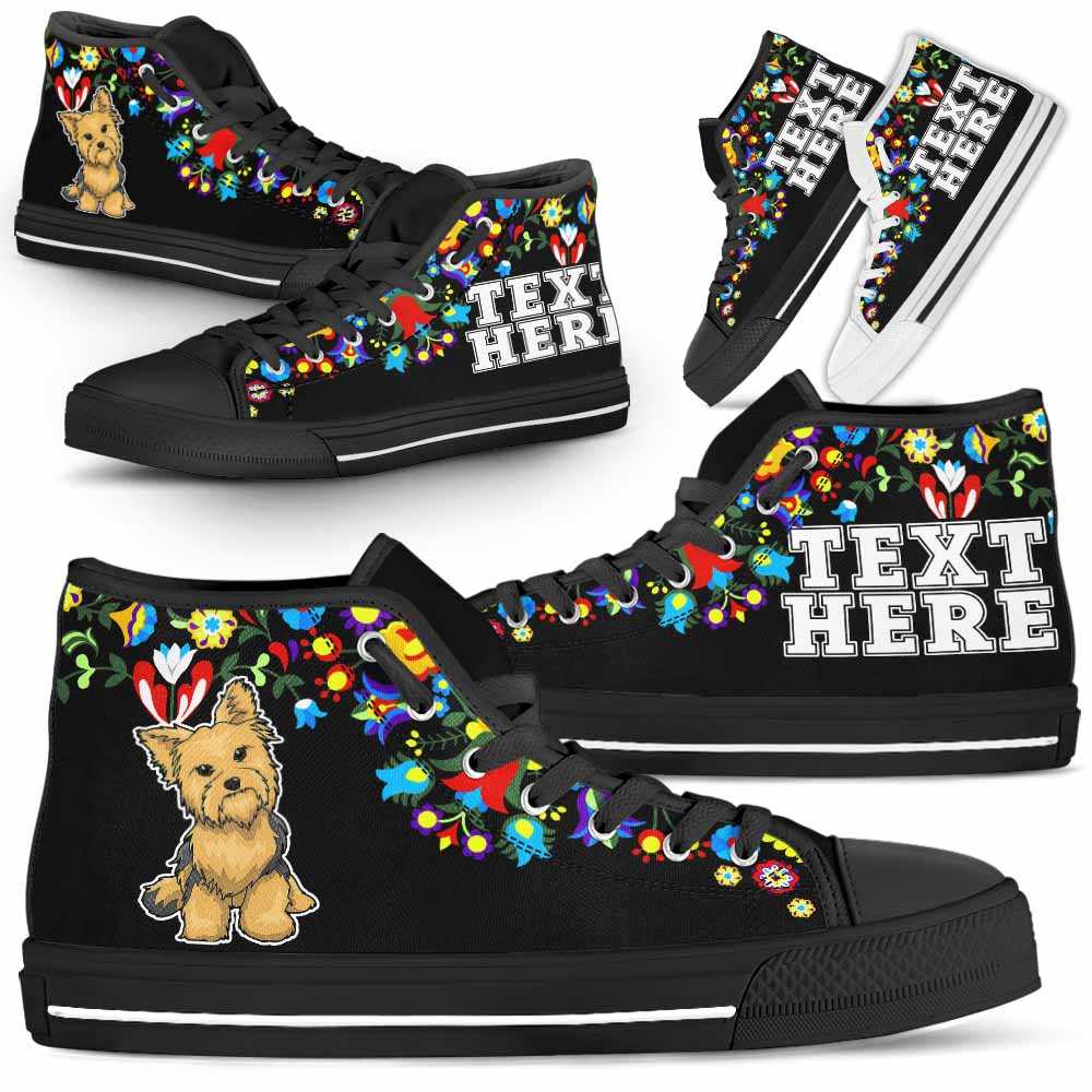 HTS-W-Dog-Embroidery12-Yorkie-63_Yorkie-Dog-Lovers-Canvas-Shoes-Colorful-Floral-Flower-High-Top-Shoes-Gift-Men-Women-Dog-Mom-Dog-Dad-Custom-Shoes-Yorkshire-Terrier_1_20200827 HTS-W-Dog-Embroidery12-Yorkie-63@undefined-Yorkie Dog Lovers Canvas Shoes Colorful Floral Flower High Top Shoes Gift Men Women. Dog Mom Dog Dad Custom Shoes. Yorkshire Terrier