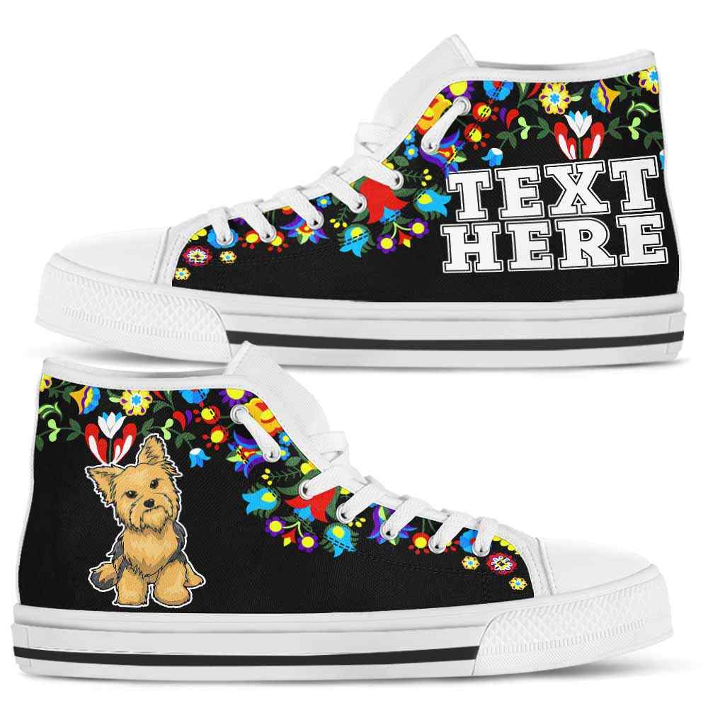 HTS-W-Dog-Embroidery12-Yorkie-63_Yorkie-Dog-Lovers-Canvas-Shoes-Colorful-Floral-Flower-High-Top-Shoes-Gift-Men-Women-Dog-Mom-Dog-Dad-Custom-Shoes-Yorkshire-Terrier_3_20200827 HTS-W-Dog-Embroidery12-Yorkie-63@undefined-Yorkie Dog Lovers Canvas Shoes Colorful Floral Flower High Top Shoes Gift Men Women. Dog Mom Dog Dad Custom Shoes. Yorkshire Terrier