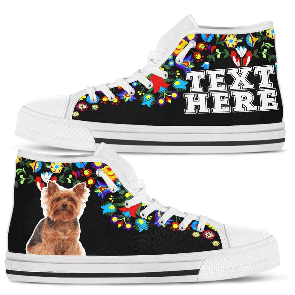 HTS-W-Dog-Embroidery12-Yorkie-64_Yorkie-Dog-Lovers-Canvas-Shoes-Colorful-Floral-Flower-High-Top-Shoes-Gift-Men-Women-Dog-Mom-Dog-Dad-Custom-Shoes-Yorkshire-Terrier_3_20200827 HTS-W-Dog-Embroidery12-Yorkie-64@undefined-Yorkie Dog Lovers Canvas Shoes Colorful Floral Flower High Top Shoes Gift Men Women. Dog Mom Dog Dad Custom Shoes. Yorkshire Terrier