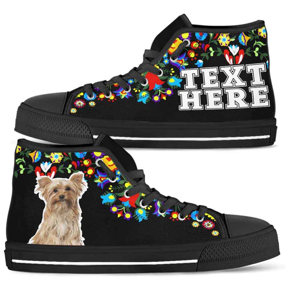 HTS-W-Dog-Embroidery12-Yorkie-65_Yorkie-Dog-Lovers-Canvas-Shoes-Colorful-Floral-Flower-High-Top-Shoes-Gift-Men-Women-Dog-Mom-Dog-Dad-Custom-Shoes-Yorkshire-Terrier_2_20200827 HTS-W-Dog-Embroidery12-Yorkie-65@undefined-Yorkie Dog Lovers Canvas Shoes Colorful Floral Flower High Top Shoes Gift Men Women. Dog Mom Dog Dad Custom Shoes. Yorkshire Terrier
