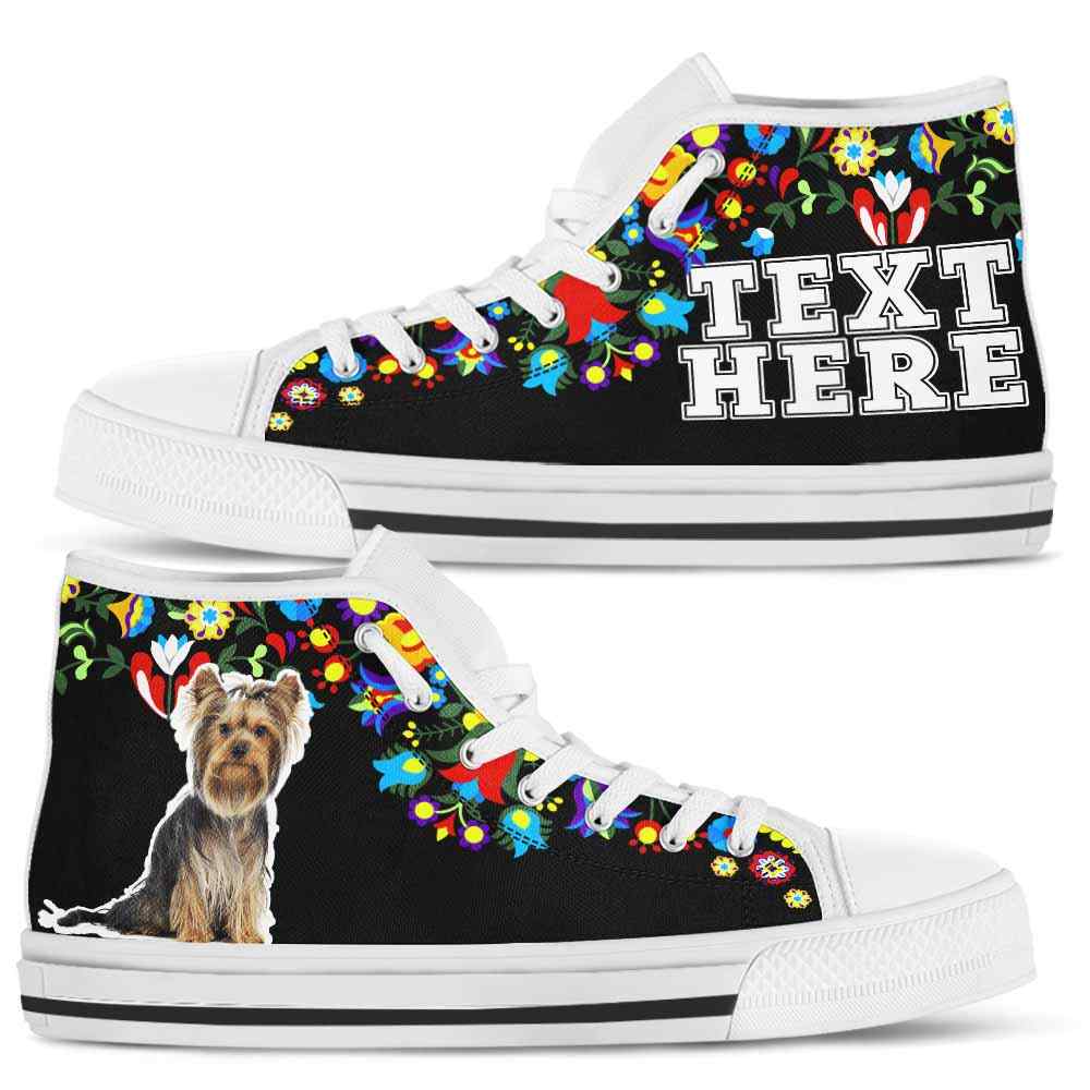 HTS-W-Dog-Embroidery12-Yorkie-67_Yorkie-Dog-Lovers-Canvas-Shoes-Colorful-Floral-Flower-High-Top-Shoes-Gift-Men-Women-Dog-Mom-Dog-Dad-Custom-Shoes-Yorkshire-Terrier_3_20200827 HTS-W-Dog-Embroidery12-Yorkie-67@undefined-Yorkie Dog Lovers Canvas Shoes Colorful Floral Flower High Top Shoes Gift Men Women. Dog Mom Dog Dad Custom Shoes. Yorkshire Terrier
