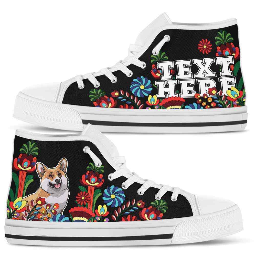 HTS-W-Dog-Embroidery13-Corgi-18_Corgi-Dog-Lovers-Floral-Canvas-Shoes-Colorful-Flower-High-Top-Shoes-Gift-Men-Women-Dog-Mom-Dog-Dad-Custom-Shoes-_3_20200827 HTS-W-Dog-Embroidery13-Corgi-18@undefined-Corgi Dog Lovers Floral Canvas Shoes Colorful Flower High Top Shoes Gift Men Women. Dog Mom Dog Dad Custom Shoes.
