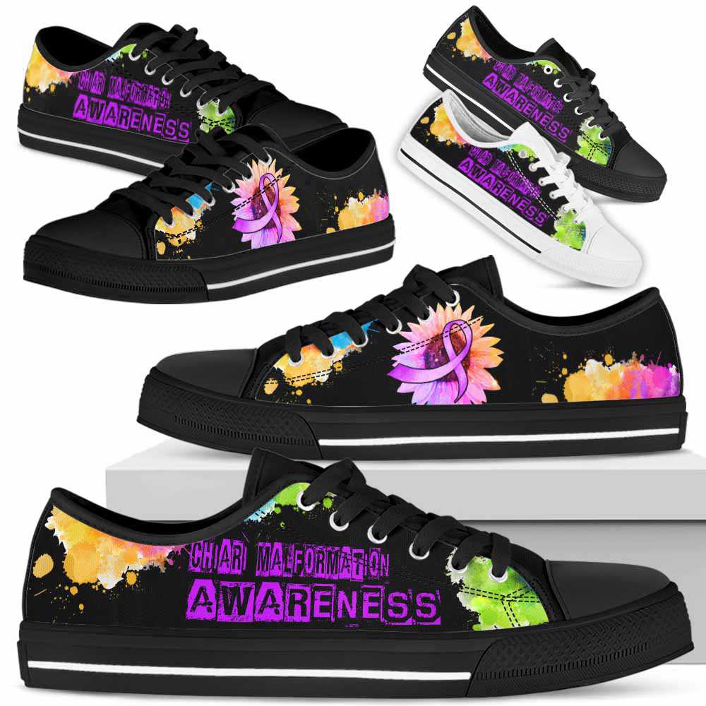 LTS-U-Awareness-WatercolorSunflowerRibbon-Chiari_Malformation-14_Chiari-Malformation-Awareness-Ribbon-Low-Top-Shoes-Watercolor-Sunflower-Fighter-Survivor-Gift-_1_20200817 LTS-U-Awareness-WatercolorSunflowerRibbon-Chiari_Malformation-14@ Watercolor Sunflower Ribbon Chiari Malformation 14-Chiari Malformation Awareness Ribbon Low Top Shoes Watercolor Sunflower. Fighter Survivor Gift.