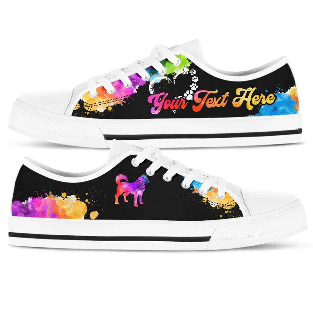 LTS-W-Dog-CustomWatercolor-Husky-16_Husky-Dog-Lovers-Watercolor-Low-Top-Shoes-Gift-Men-Women-Dog-Mom-Dog-Dad-Colorful-Custom-Shoes-_3_20200813 LTS-W-Dog-CustomWatercolor-Husky-16@ Custom Watercolor Husky 16-Husky Dog Lovers Watercolor Low Top Shoes Gift Men Women. Dog Mom Dog Dad Colorful Custom Shoes.