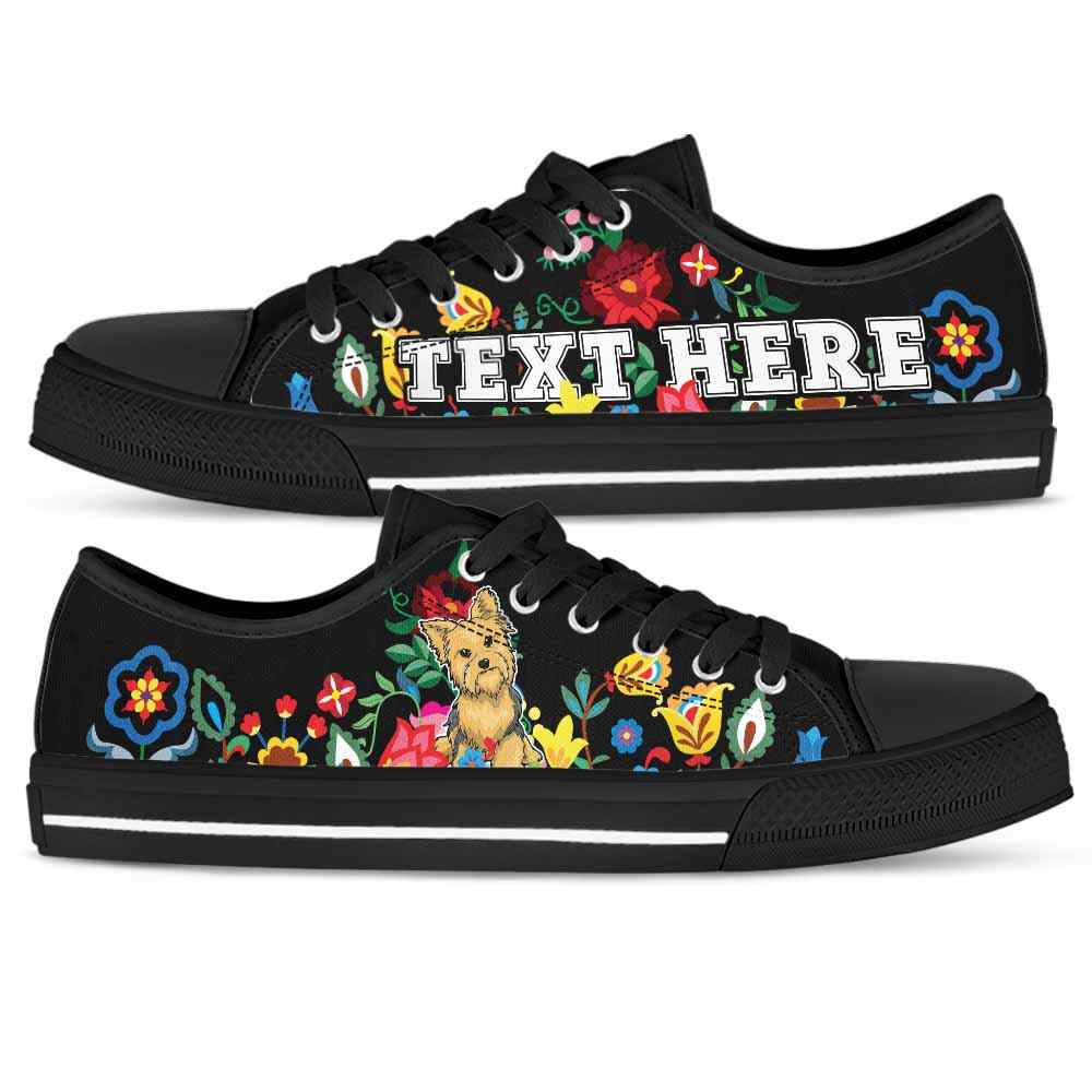 LTS-W-Dog-Embroidery11-Yorkie-63_Yorkie-Dog-Lovers-Tennis-Shoes-Gym-Low-Top-Shoes-Colorful-Flower-Gift-Men-Women-Dog-Mom-Dog-Dad-Custom-Shoes-Yorkshire-Terrier_2_20200827 LTS-W-Dog-Embroidery11-Yorkie-63@undefined-Yorkie Dog Lovers Tennis Shoes Gym Low Top Shoes Colorful Flower Gift Men Women. Dog Mom Dog Dad Custom Shoes. Yorkshire Terrier