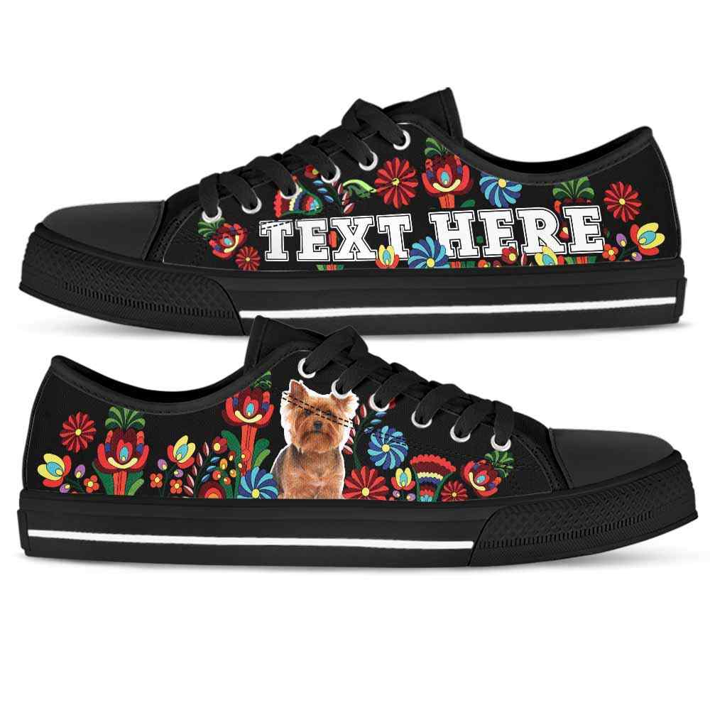 LTS-W-Dog-Embroidery13-Yorkie-64_Yorkie-Dog-Lovers-Tennis-Shoes-Colorful-Floral-Gym-Low-Top-Shoes-Gift-Women-Men-Dog-Mom-Dog-Dad-Custom-Shoes-Yorkshire-Terrier_2_20200828 LTS-W-Dog-Embroidery13-Yorkie-64@undefined-Yorkie Dog Lovers Tennis Shoes Colorful Floral Gym Low Top Shoes Gift Women Men. Dog Mom Dog Dad Custom Shoes. Yorkshire Terrier