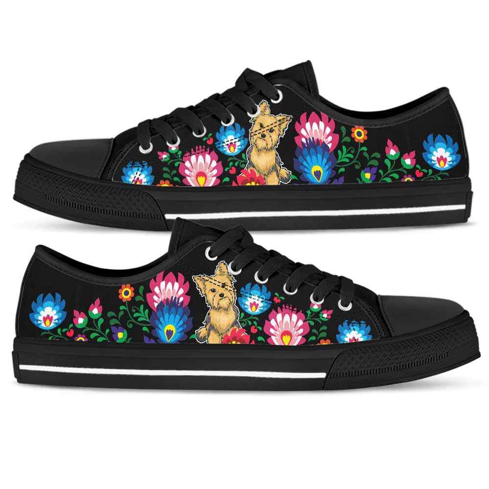 LTS-W-Dog-Embroidery9-Yorkie-63_Yorkie-Dog-Lovers-Tennis-Shoes-Gym-Flower-Colorful-Low-Top-Shoes-Gift-Men-Women-Dog-Mom-Dog-Dad-Custom-Shoes-Yorkshire-Terrier_2_20200827 LTS-W-Dog-Embroidery9-Yorkie-63@undefined-Yorkie Dog Lovers Tennis Shoes Gym Flower Colorful Low Top Shoes Gift Men Women. Dog Mom Dog Dad Custom Shoes. Yorkshire Terrier