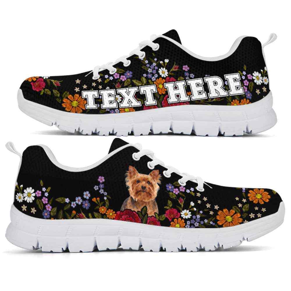 SS-W-Dog-Embroidery10-Yorkie-64_Yorkie-Colorful-Flower-Floral-Dog-Lovers-Sneakers-Gym-Running-Shoes-Gift-Women-Men-Dog-Mom-Dog-Dad-Custom-Shoes-Yorkshire-Terrier_3_20200829 SS-W-Dog-Embroidery10-Yorkie-64@undefined-Yorkie Colorful Flower Floral Dog Lovers Sneakers Gym Running Shoes Gift Women Men. Dog Mom Dog Dad Custom Shoes. Yorkshire Terrier
