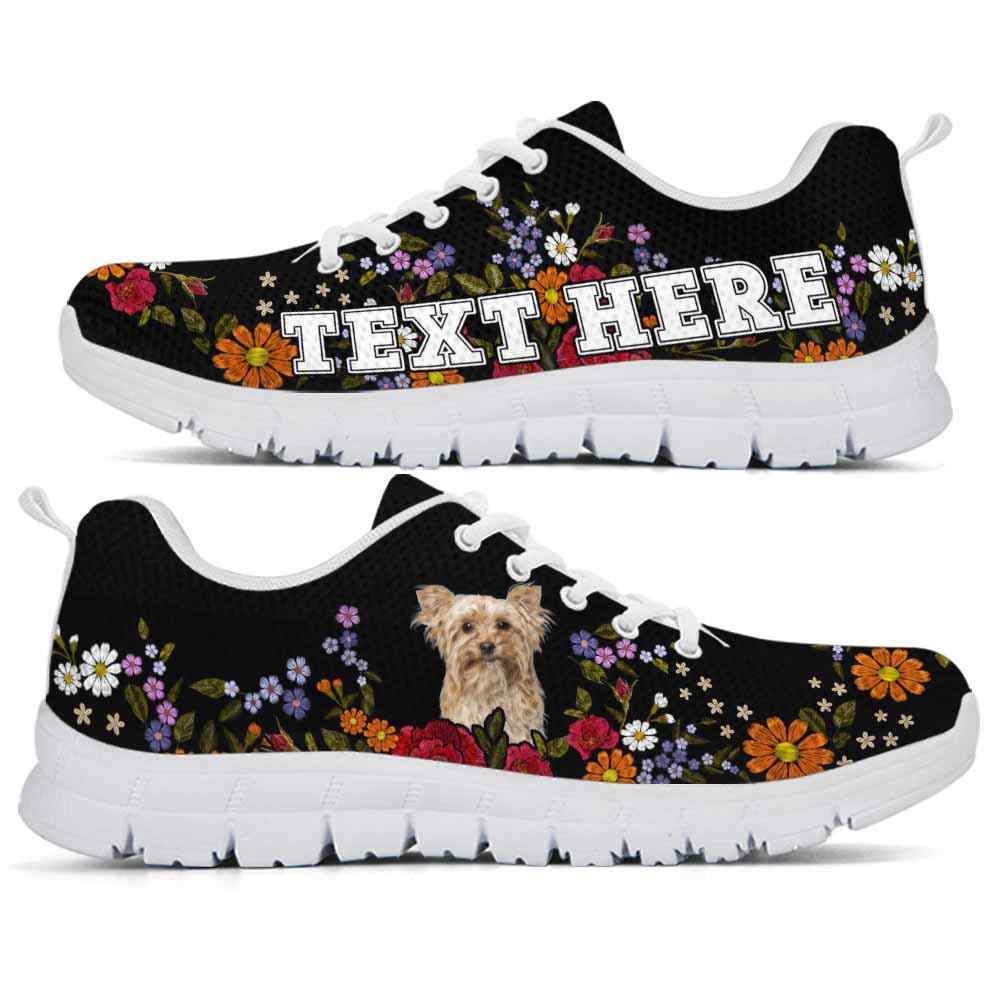 SS-W-Dog-Embroidery10-Yorkie-65_Yorkie-Colorful-Flower-Floral-Dog-Lovers-Sneakers-Gym-Running-Shoes-Gift-Women-Men-Dog-Mom-Dog-Dad-Custom-Shoes-Yorkshire-Terrier_3_20200829 SS-W-Dog-Embroidery10-Yorkie-65@undefined-Yorkie Colorful Flower Floral Dog Lovers Sneakers Gym Running Shoes Gift Women Men. Dog Mom Dog Dad Custom Shoes. Yorkshire Terrier