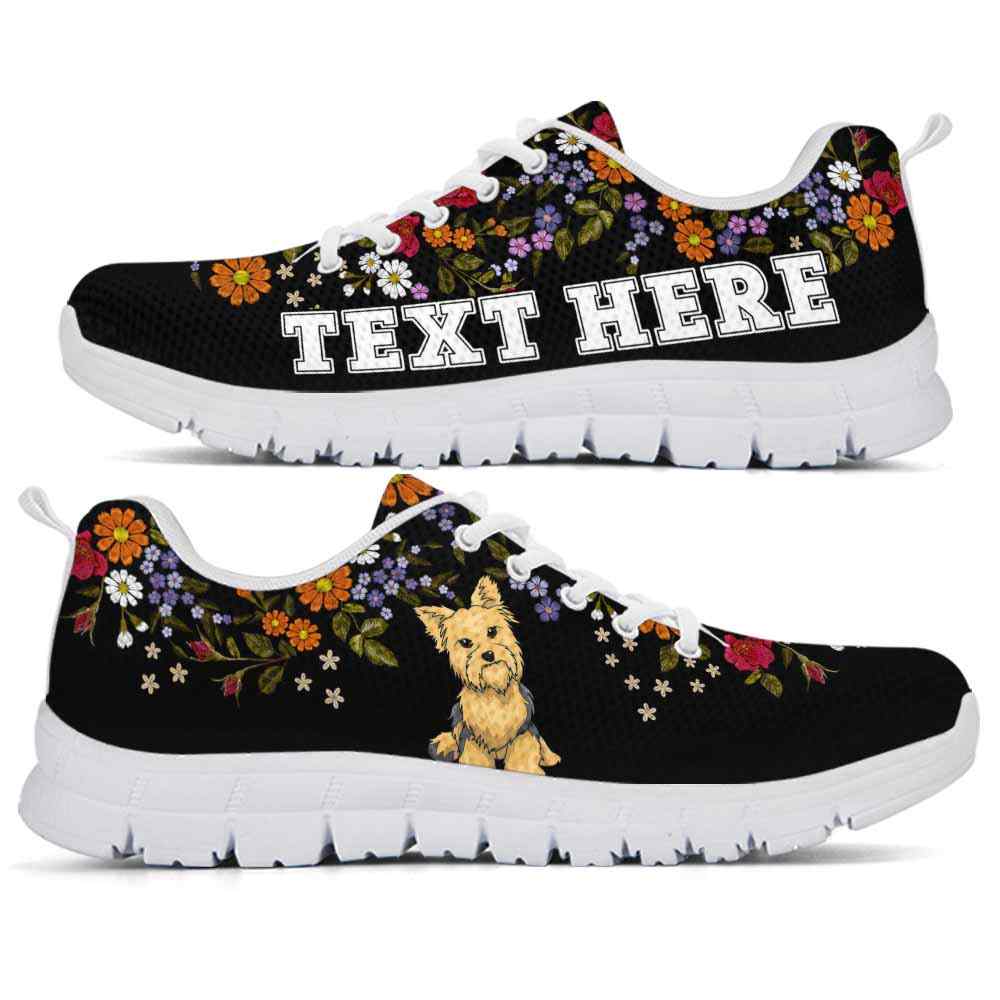 SS-W-Dog-Embroidery11-Yorkie-63_Yorkie-Flower-Floral-Colorful-Dog-Lovers-Sneakers-Gym-Running-Shoes-Gift-Women-Men-Dog-Mom-Dog-Dad-Custom-Shoes-Yorkshire-Terrier_3_20200829 SS-W-Dog-Embroidery11-Yorkie-63@undefined-Yorkie Flower Floral Colorful Dog Lovers Sneakers Gym Running Shoes Gift Women Men. Dog Mom Dog Dad Custom Shoes. Yorkshire Terrier