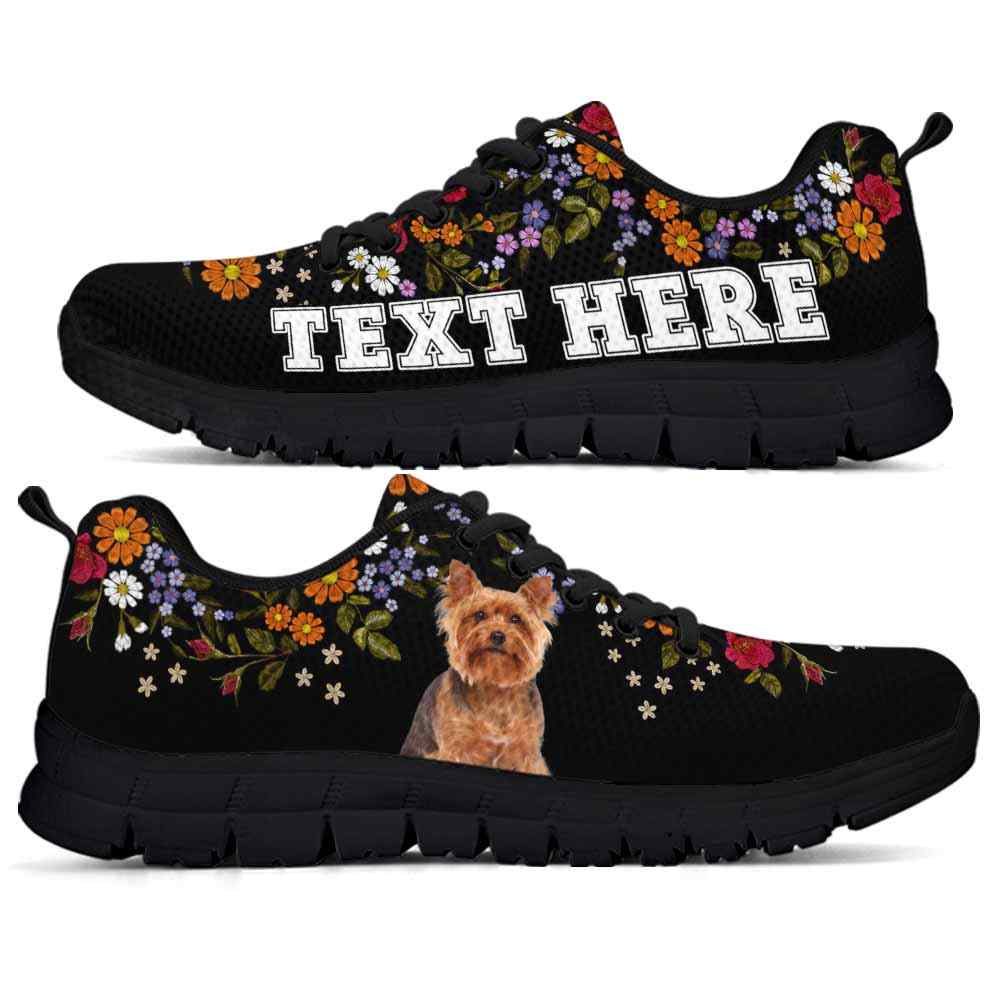 SS-W-Dog-Embroidery11-Yorkie-64_Yorkie-Flower-Floral-Colorful-Dog-Lovers-Sneakers-Gym-Running-Shoes-Gift-Women-Men-Dog-Mom-Dog-Dad-Custom-Shoes-Yorkshire-Terrier_2_20200829 SS-W-Dog-Embroidery11-Yorkie-64@undefined-Yorkie Flower Floral Colorful Dog Lovers Sneakers Gym Running Shoes Gift Women Men. Dog Mom Dog Dad Custom Shoes. Yorkshire Terrier