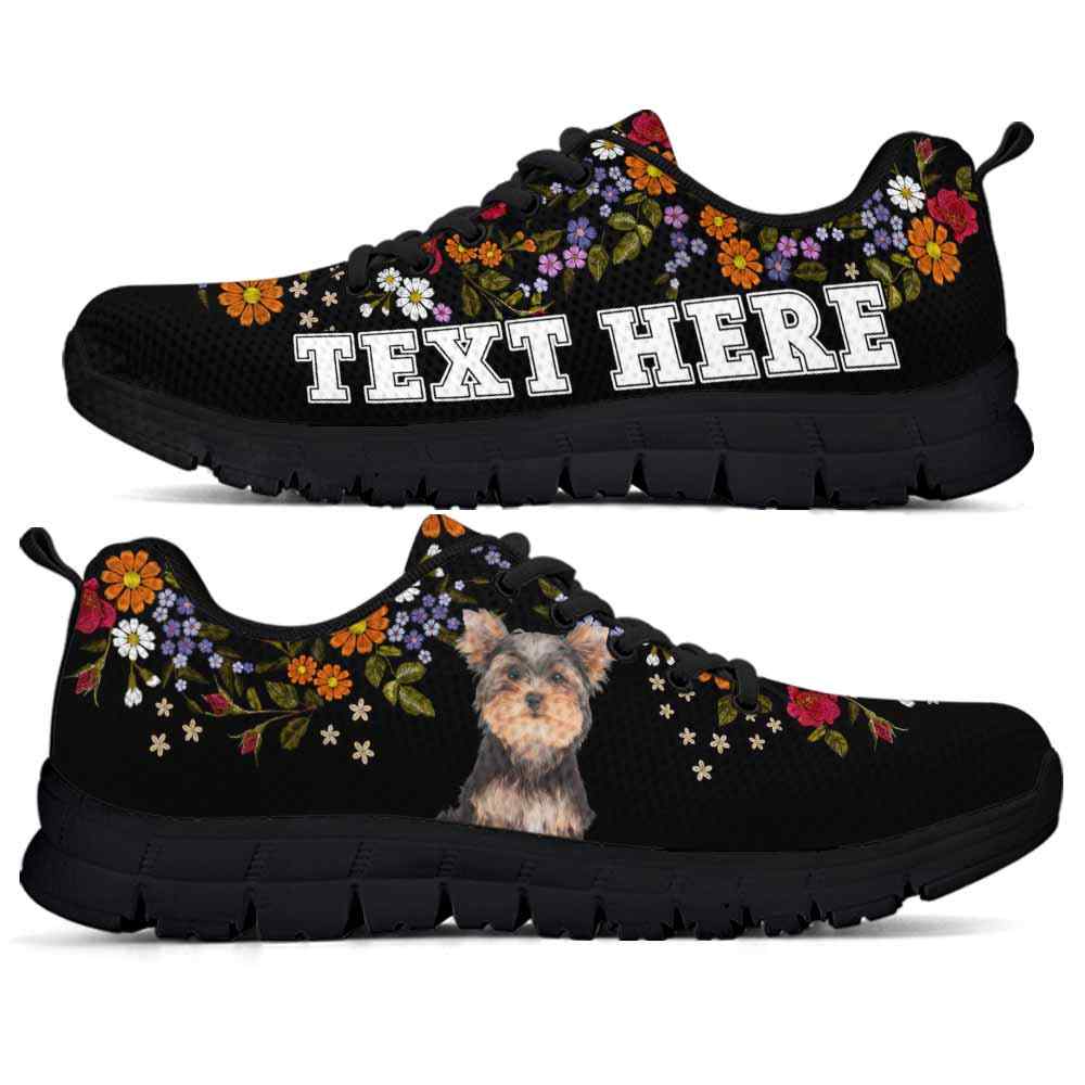 SS-W-Dog-Embroidery11-Yorkie-66_Yorkie-Flower-Floral-Colorful-Dog-Lovers-Sneakers-Gym-Running-Shoes-Gift-Women-Men-Dog-Mom-Dog-Dad-Custom-Shoes-Yorkshire-Terrier_2_20200829 SS-W-Dog-Embroidery11-Yorkie-66@undefined-Yorkie Flower Floral Colorful Dog Lovers Sneakers Gym Running Shoes Gift Women Men. Dog Mom Dog Dad Custom Shoes. Yorkshire Terrier