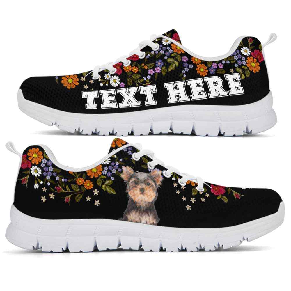 SS-W-Dog-Embroidery11-Yorkie-66_Yorkie-Flower-Floral-Colorful-Dog-Lovers-Sneakers-Gym-Running-Shoes-Gift-Women-Men-Dog-Mom-Dog-Dad-Custom-Shoes-Yorkshire-Terrier_3_20200829 SS-W-Dog-Embroidery11-Yorkie-66@undefined-Yorkie Flower Floral Colorful Dog Lovers Sneakers Gym Running Shoes Gift Women Men. Dog Mom Dog Dad Custom Shoes. Yorkshire Terrier