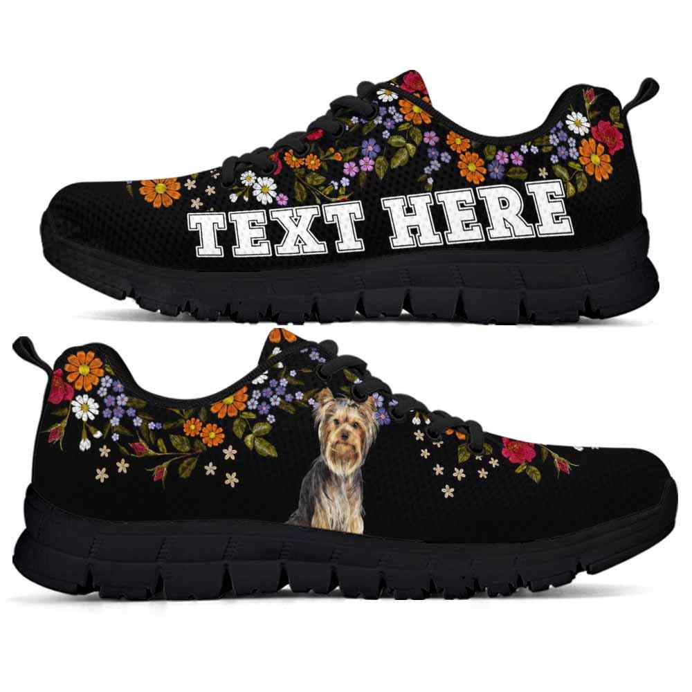 SS-W-Dog-Embroidery11-Yorkie-67_Yorkie-Flower-Floral-Colorful-Dog-Lovers-Sneakers-Gym-Running-Shoes-Gift-Women-Men-Dog-Mom-Dog-Dad-Custom-Shoes-Yorkshire-Terrier_2_20200829 SS-W-Dog-Embroidery11-Yorkie-67@undefined-Yorkie Flower Floral Colorful Dog Lovers Sneakers Gym Running Shoes Gift Women Men. Dog Mom Dog Dad Custom Shoes. Yorkshire Terrier