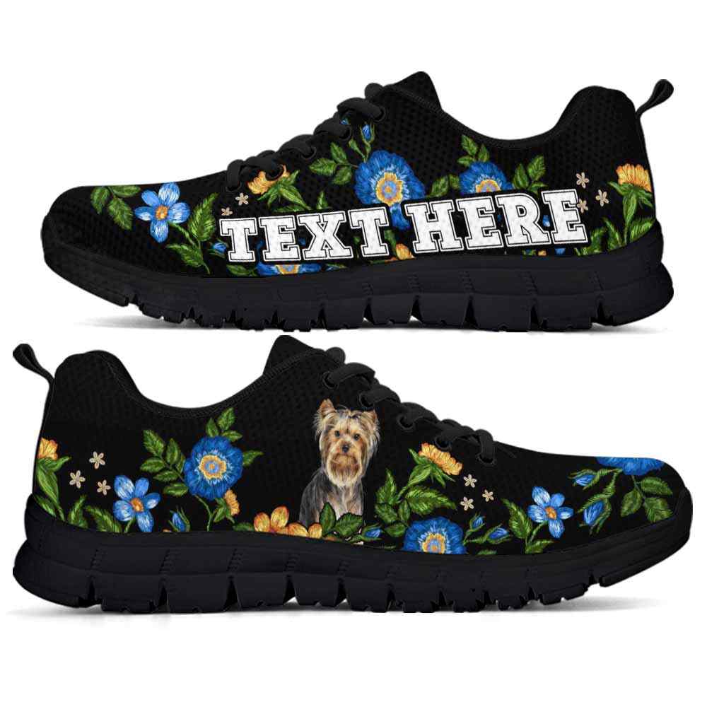 SS-W-Dog-Embroidery9-Yorkie-67_Yorkie-Colorful-Floral-Flower-Dog-Lovers-Sneakers-Gym-Running-Shoes-Gift-Women-Men-Dog-Mom-Dog-Dad-Custom-Shoes-Yorkshire-Terrier_2_20200829 SS-W-Dog-Embroidery9-Yorkie-67@undefined-Yorkie Colorful Floral Flower Dog Lovers Sneakers Gym Running Shoes Gift Women Men. Dog Mom Dog Dad Custom Shoes. Yorkshire Terrier