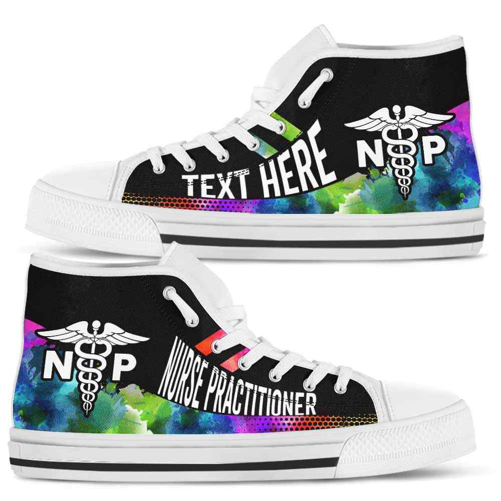 HTS-U-Nurse-Watercolor01NaSportline9-NurPra-13_Nurse-Practitioner-Watercolor-Colorful-Canvas-Shoes-High-Top-Shoes-Gift-Women-Men-Custom-Shoes-_3_20200911 HTS-U-Nurse-Watercolor01NaSportline9-NurPra-13@undefined-Nurse Practitioner Watercolor Colorful Canvas Shoes High Top Shoes Gift Women Men. Custom Shoes.