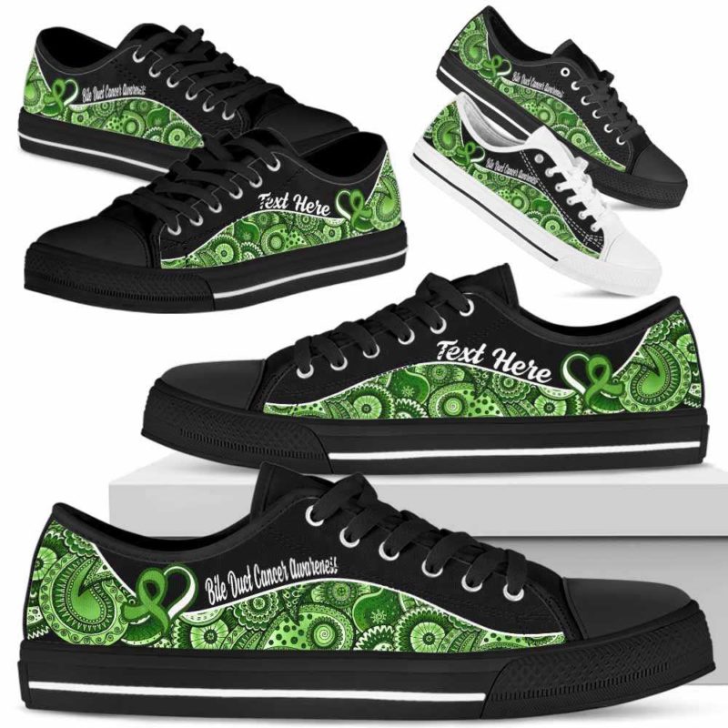 LTS-U-Awareness-Mandala02NaSportline10-BDCan-6@undefined-Bile Duct Cancer Awareness Ribbon Mandala Tennis Shoes Gym Low Top Shoes. Women Men Custom Gift.
