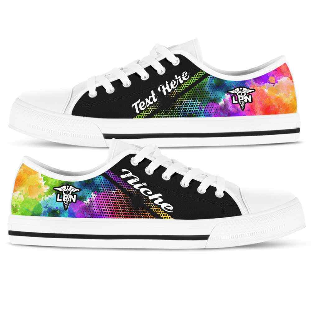 LTS-U-Nurse-Watercolor01NaSportline9-LPN-7_Lpn-Licensed-Practical-Nurse-Watercolor-Tennis-Shoes-Gym-Low-Top-Shoes-Gift-Women-Men-Custom-Shoes-_3_20200910 LTS-U-Nurse-Watercolor01NaSportline9-LPN-7@undefined-Lpn Licensed Practical Nurse Watercolor Tennis Shoes Gym Low Top Shoes Gift Women Men. Custom Shoes.