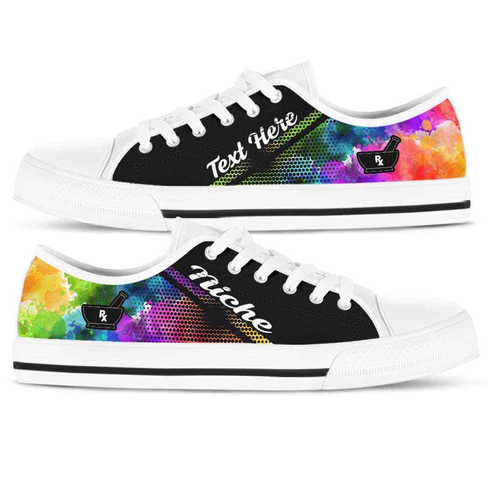 LTS-U-Nurse-Watercolor01NaSportline9-PhmaTec-18_Pharmacy-Tech-Pharmacy-Technician-Watercolor-Tennis-Shoes-Gym-Low-Top-Shoes-Gift-Women-Men-Custom-Shoes-_3_20200910 LTS-U-Nurse-Watercolor01NaSportline9-PhmaTec-18@undefined-Pharmacy Tech Pharmacy Technician Watercolor Tennis Shoes Gym Low Top Shoes Gift Women Men. Custom Shoes.