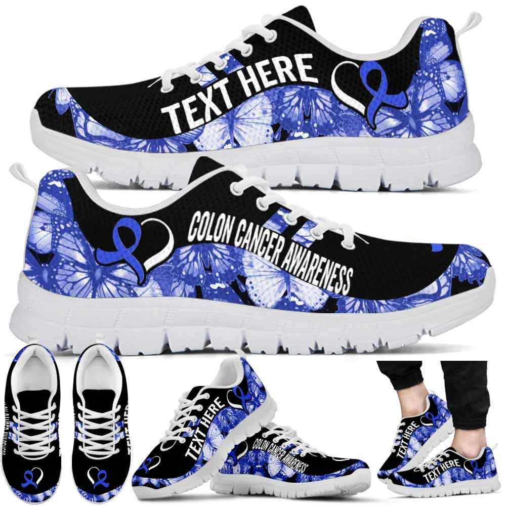 SS-U-Awareness-Butterfly01Sportline9Na-ColCan-14_Colon-Cancer-Colorectal-Cancer-Awareness-Ribbon-Butterfly-Sneakers-Gym-Running-Shoes-Survivor-Fighter-Custom-Gift-_3_20200912 SS-U-Awareness-Butterfly01Sportline9Na-ColCan-14@undefined-Colon Cancer Colorectal Cancer Awareness Ribbon Butterfly Sneakers Gym Running Shoes. Survivor Fighter Custom Gift.